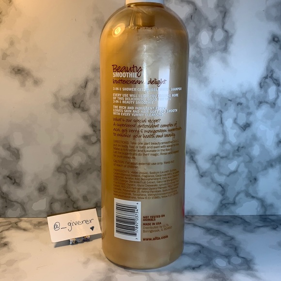 Buttercream Delight 24 oz 3-in-1 Beauty Smoothie Ulta - Picture 3 of 9